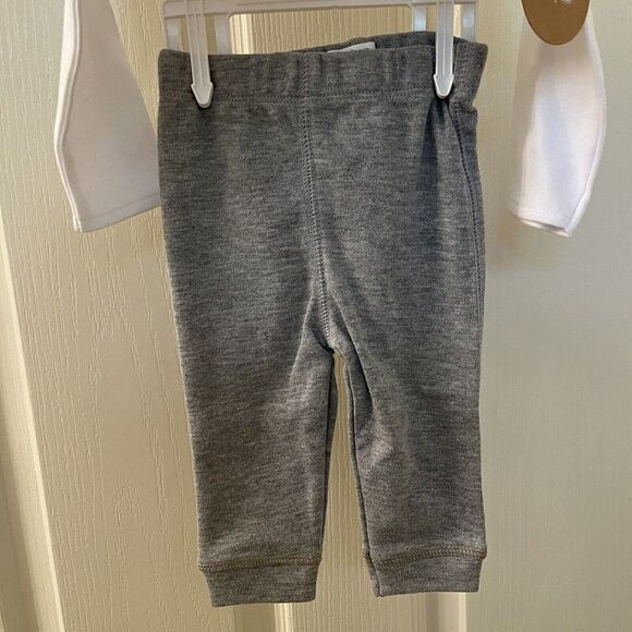 Mud Pie My First Halloween 2-Pc Outfit Set Applique Pumpkins Size 0-3 Months NWT - Picture 4 of 8